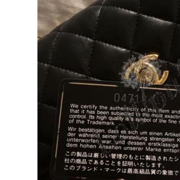 VINTAGE CHANEL MINI 24k gold hardware - Picture 8 of 10